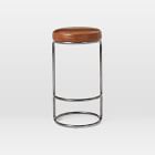 Cora Leather Counter Stool