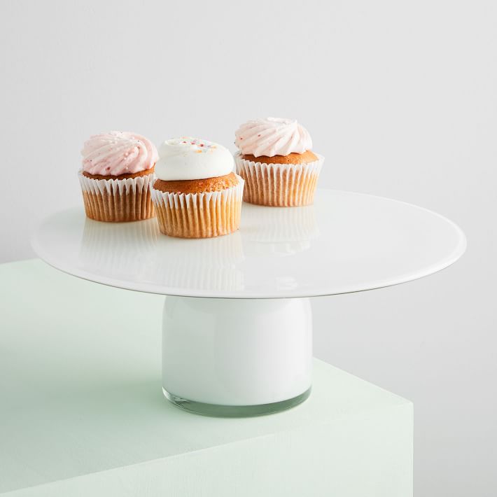 Archway Glass Cake Stand