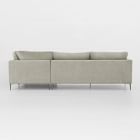 Vail 2-Piece Chaise Sectional (113&quot;) - Metal Legs