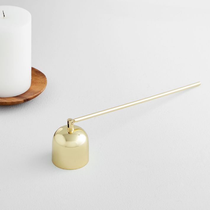 Brass Finished Candle Snuffer