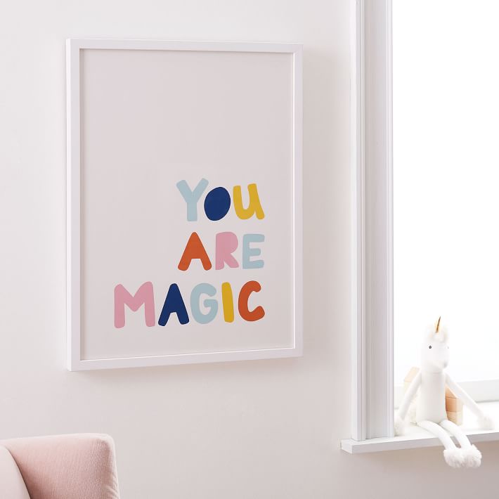 You Are Magic Framed Wall Art by Minted for West Elm