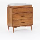 Mid-Century 3-Drawer Changing Table (36&quot;)