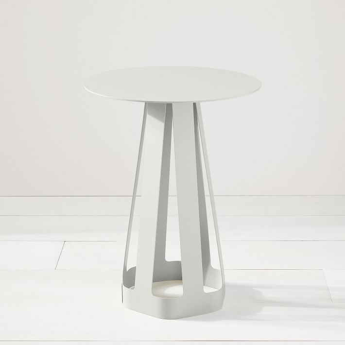 Misewell Sixagon Side Table - Ivory
