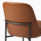 Jack Vegan Leather Metal Frame Dining Chair