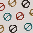Atelier Saucier The Disco Napkin Ring Set