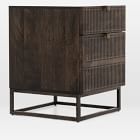 Carved Mango Wood Filing Cabinet (19&quot;)