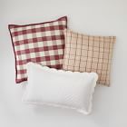 Heather Taylor Home Quilted Scallop Edge Pillow Cover