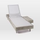 Portside Low Outdoor Textilene Chaise Lounge