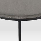 Lavastone Round Nesting Side Tables (19.75&quot;)