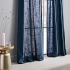 Crossweave Curtain - Regal Blue