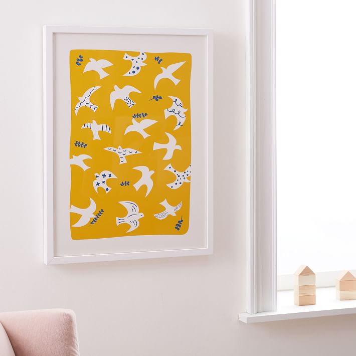 Taking Flight Framed Wall Art by Minted for West Elm