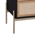Lofted Rattan &amp; Wood 6-Drawer Dresser (63&quot;)