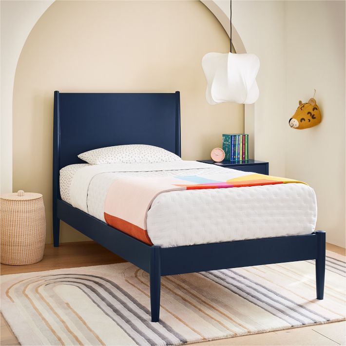 Mid-Century Painted Bed | West Elm