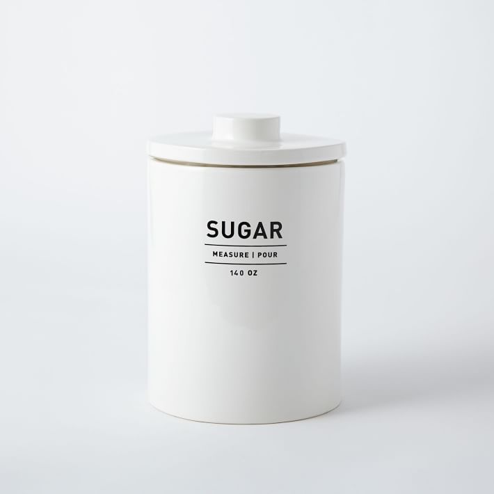 Sugar Utility Stoneware Kitchen Canister