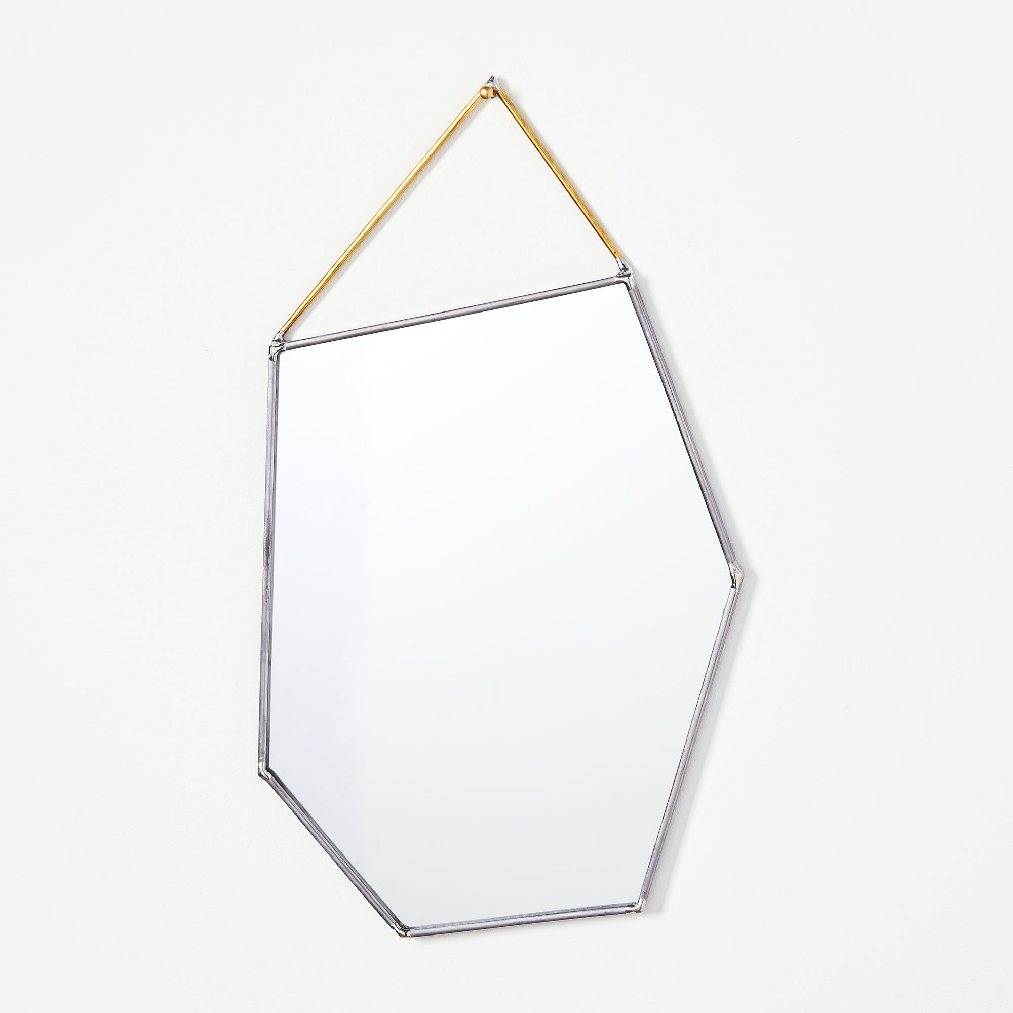 SZKLO Glass Geo Rock Mirrors | West Elm