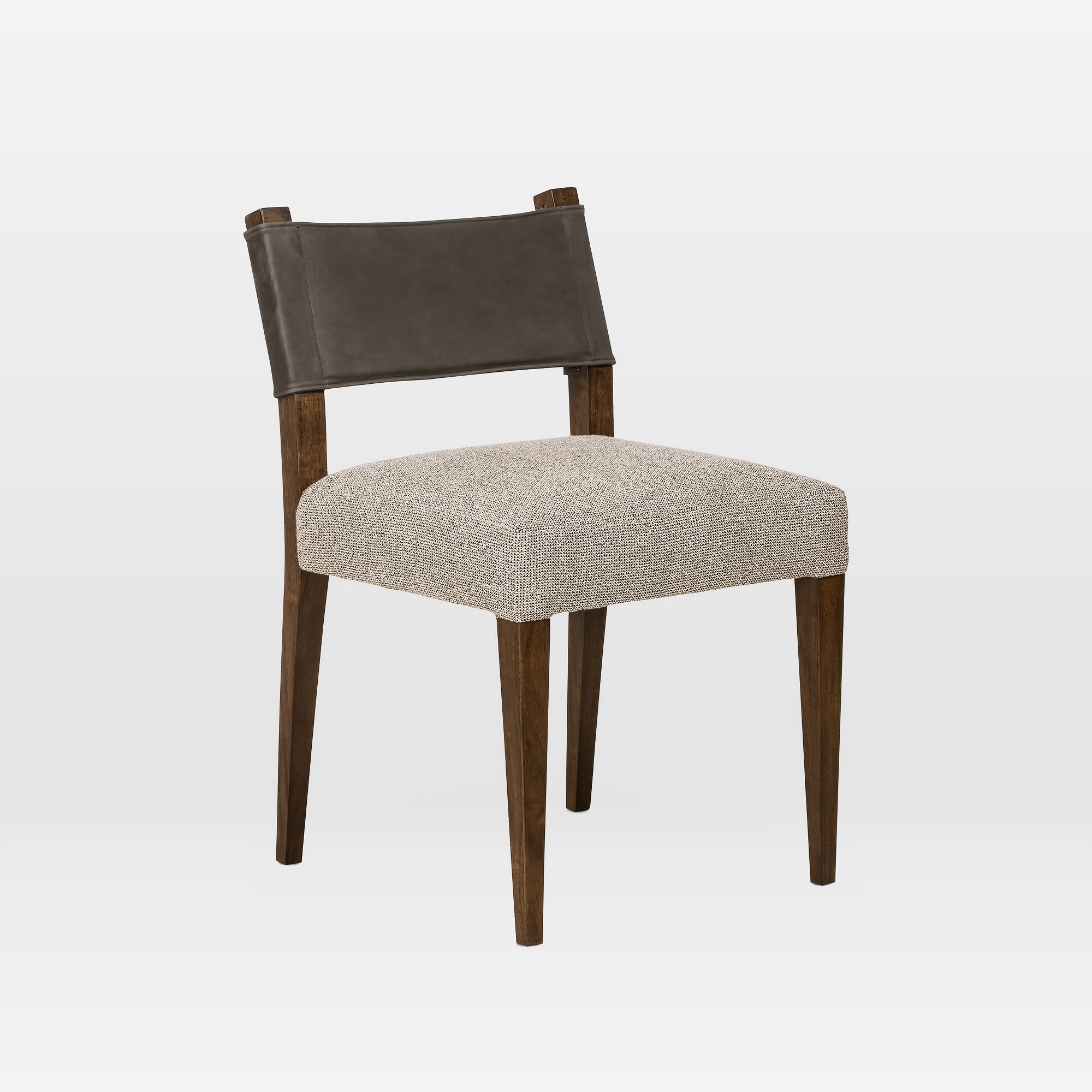 Leather-Backed Dining Chair (Set of 2) | West Elm