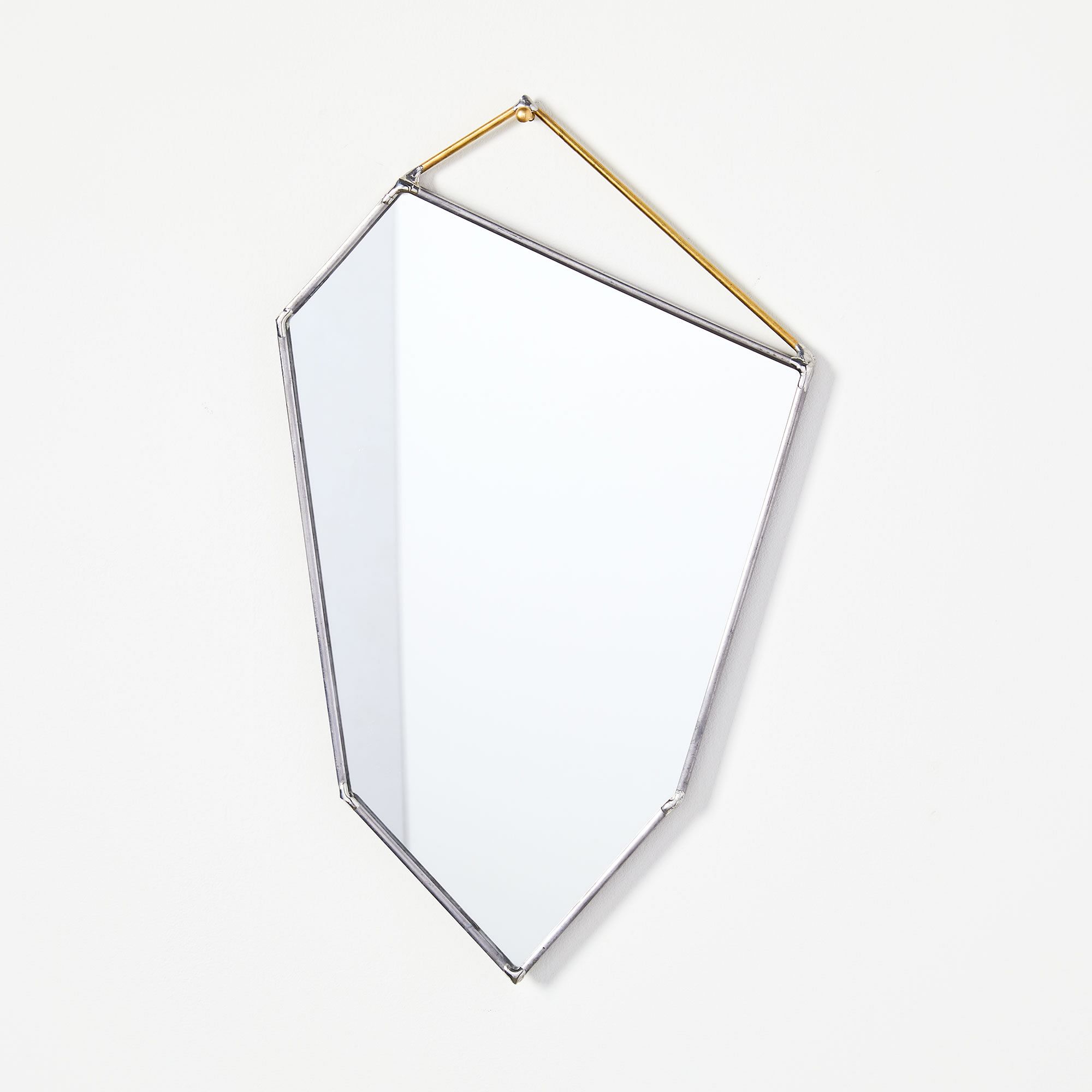 SZKLO Glass Geo Rock Mirrors | West Elm