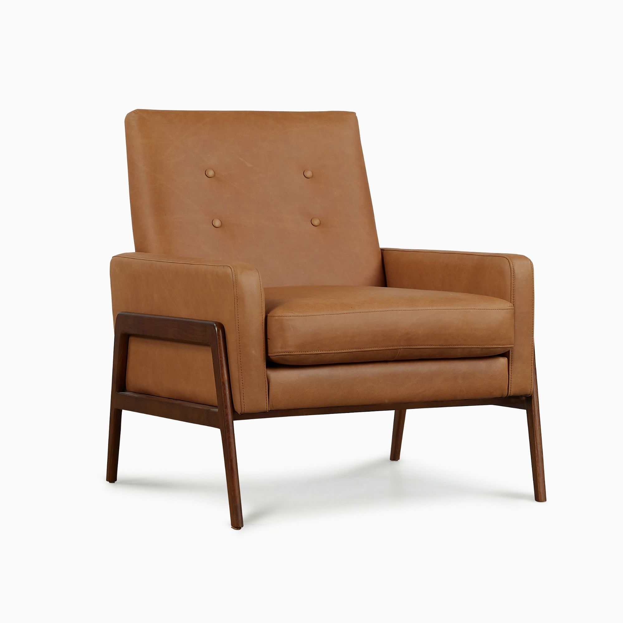 Henley Leather Chair | West Elm
