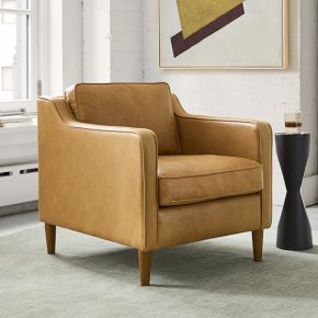 Hamilton Leather Chair | West Elm