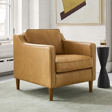 Hamilton Leather Chair | West Elm