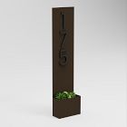 Post &amp; Porch Customizable Standing Tall Address Planter