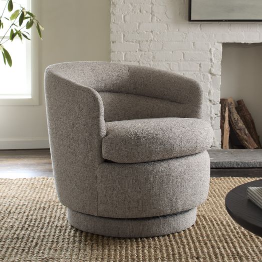 Viv Swivel Chair | West Elm