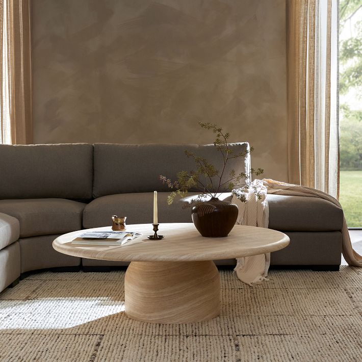 Xiomara Round Coffee Table (48") | West Elm
