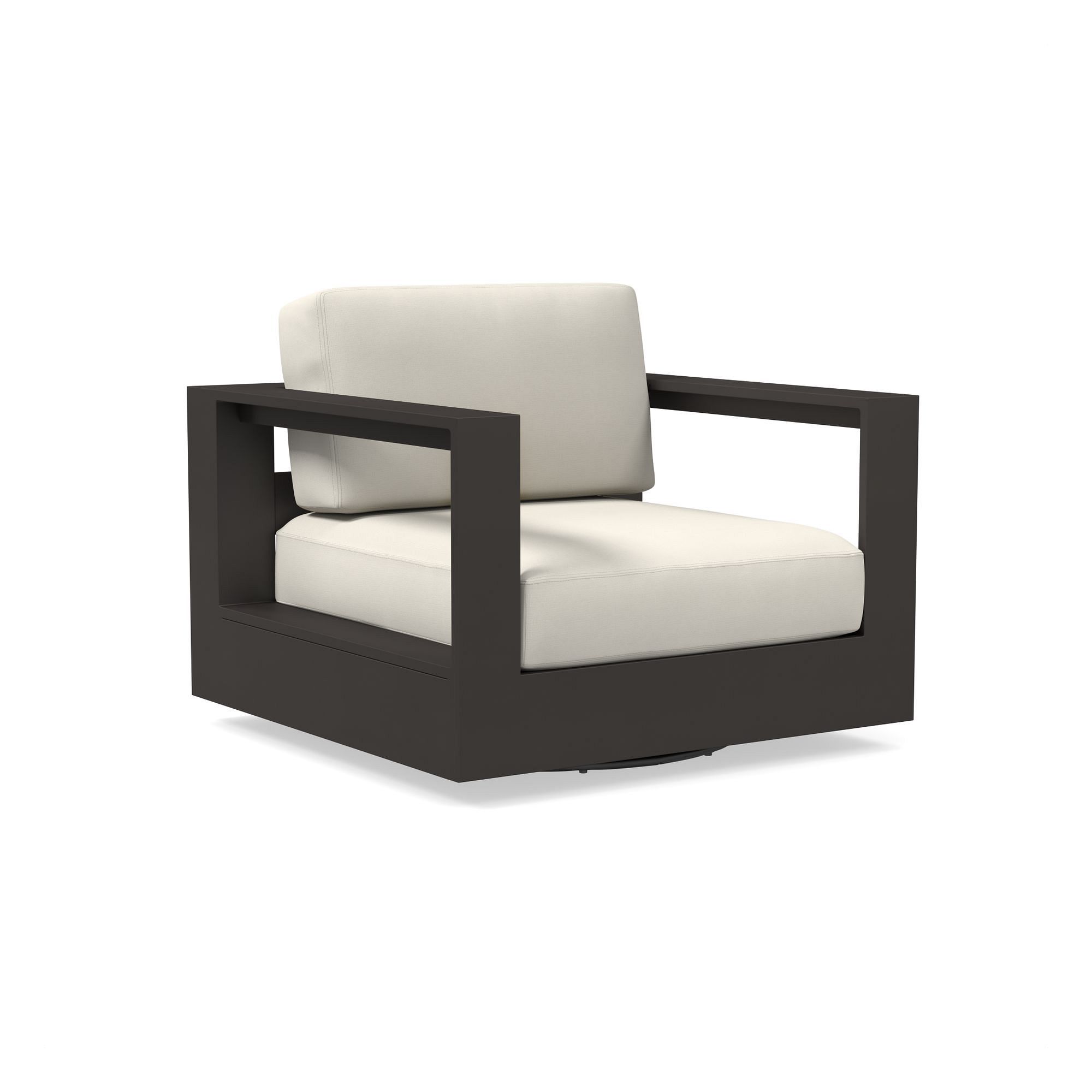 Telluride Aluminum Outdoor Swivel Chair Cushion Covers | West Elm