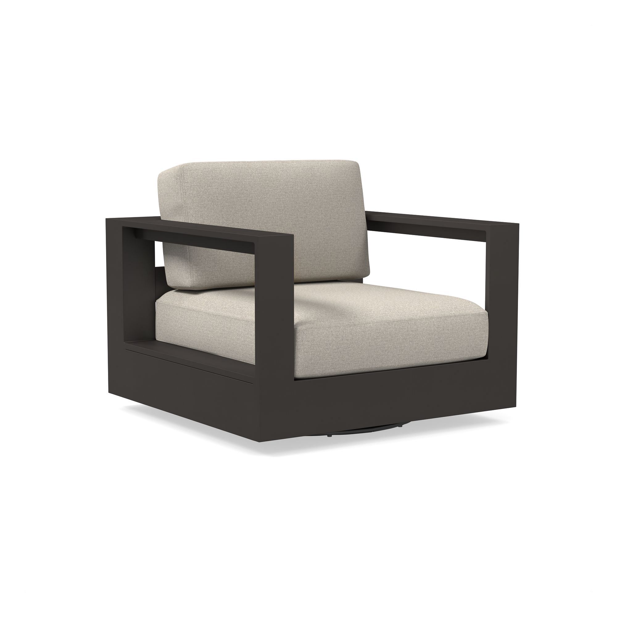 Telluride Aluminum Outdoor Swivel Chair Cushion Covers | West Elm
