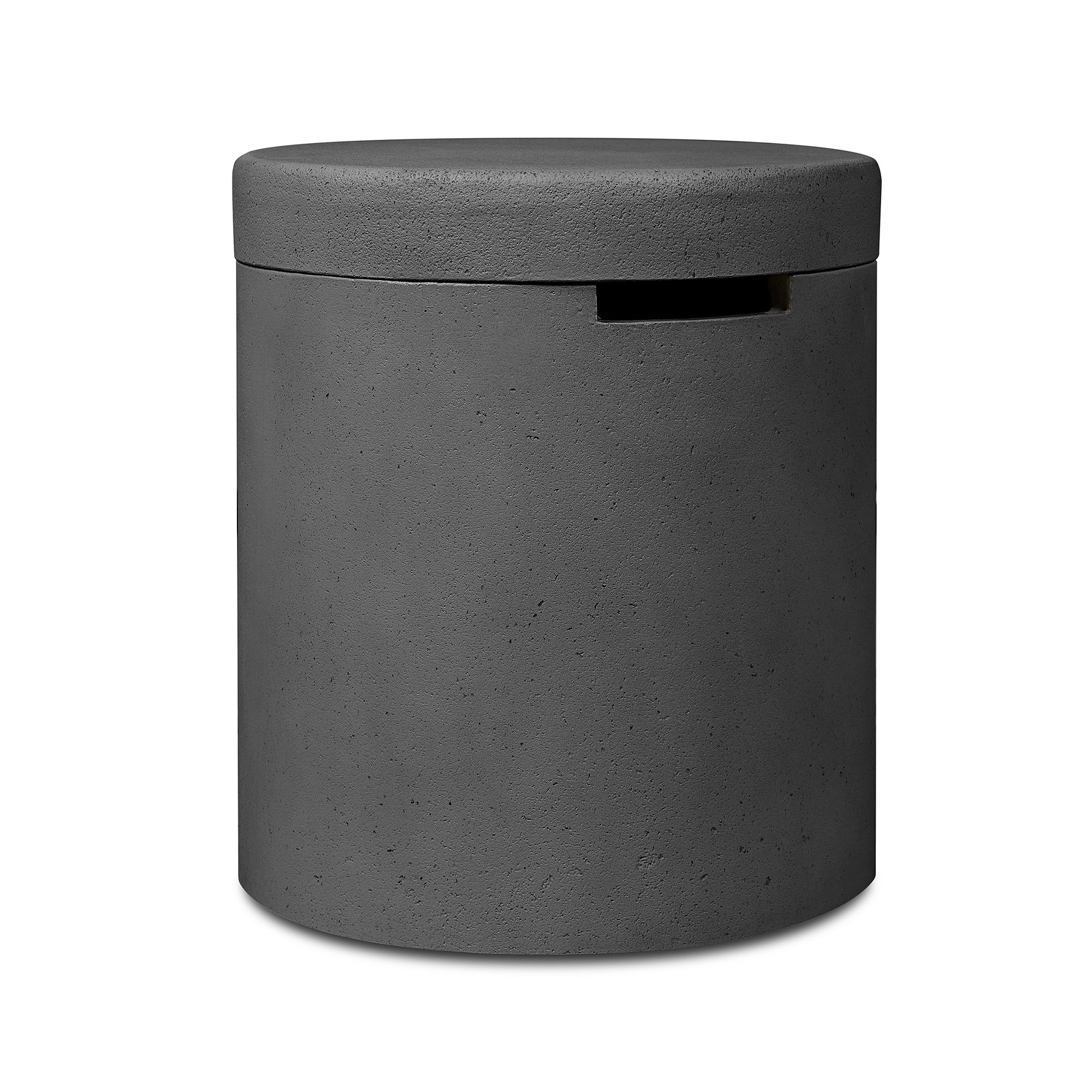 Xia Round Propane Tank Cover & Side Table | West Elm