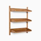 Mid-Century Modular 3-Tier Wide Shelf