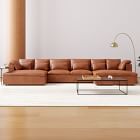 Build Your Own - Harmony Modular Leather Sectional