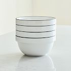 Utility Stoneware Cereal Bowl Sets