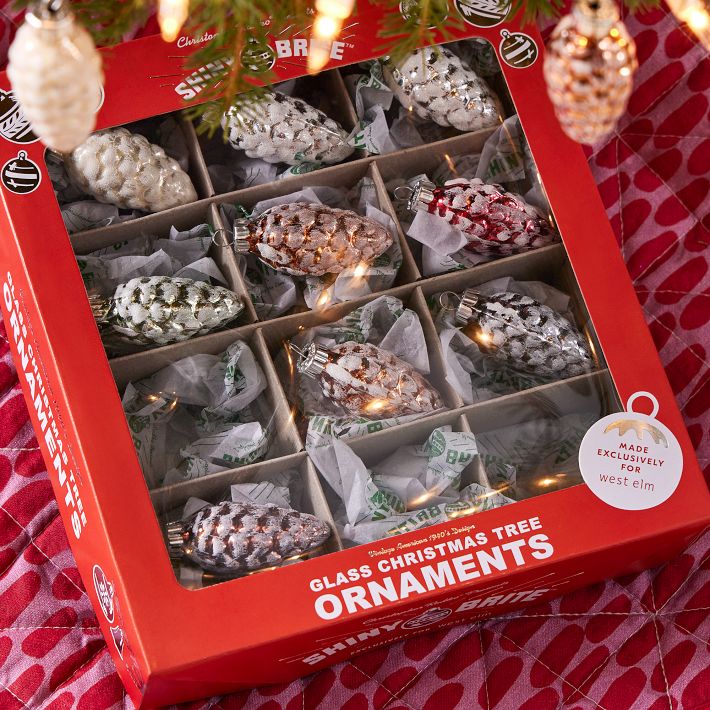 Shiny-Brite&#8482; Pinecone Ornaments (Set of 12)