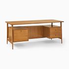 Mid-Century Executive Desk (74&quot;) - ADA