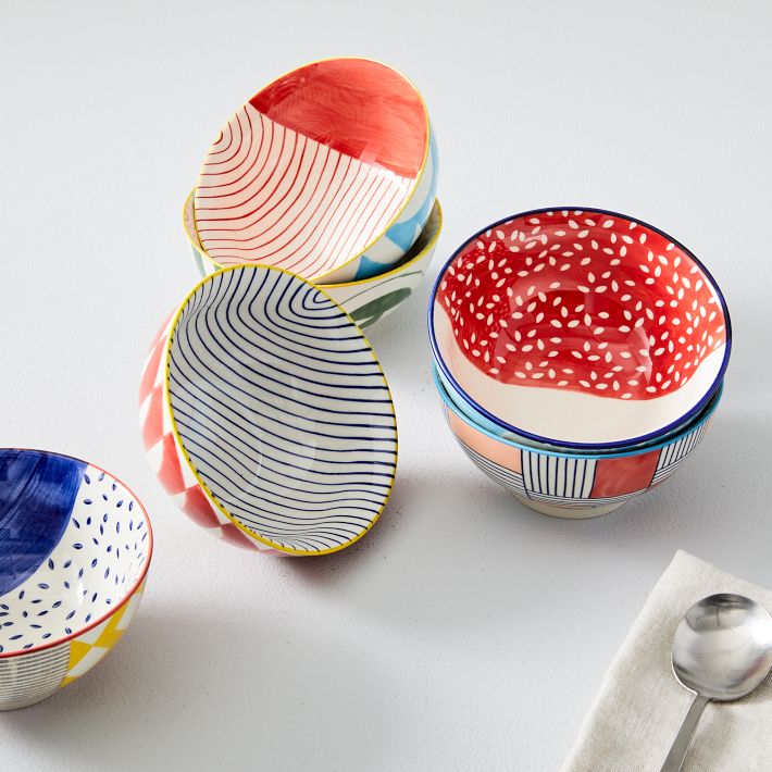 Hand Painted Cereal Bowl Sets West Elm