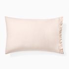 European Flax Linen Ruffle Pillowcases