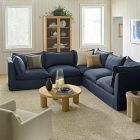 Bleecker Down-Filled Slipcover 3-Piece L-Shaped Sectional (120.5&quot;)