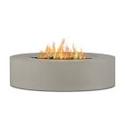 Concrete Low Round Fire Pit Table