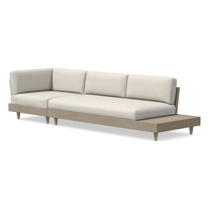 Portside Low Outdoor 2-Piece Corner Sofa Cushion Covers