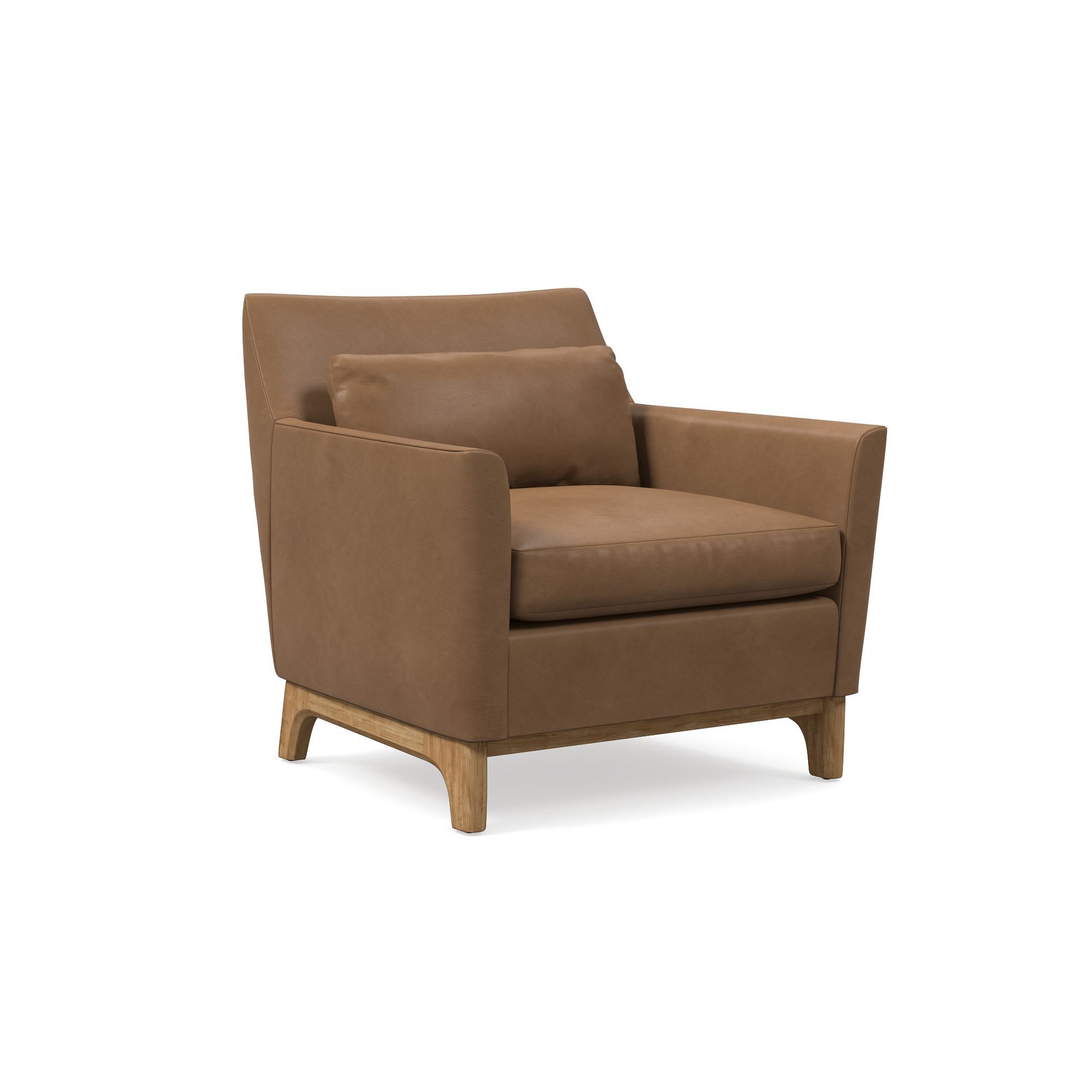 Harvey Leather Chair | West Elm