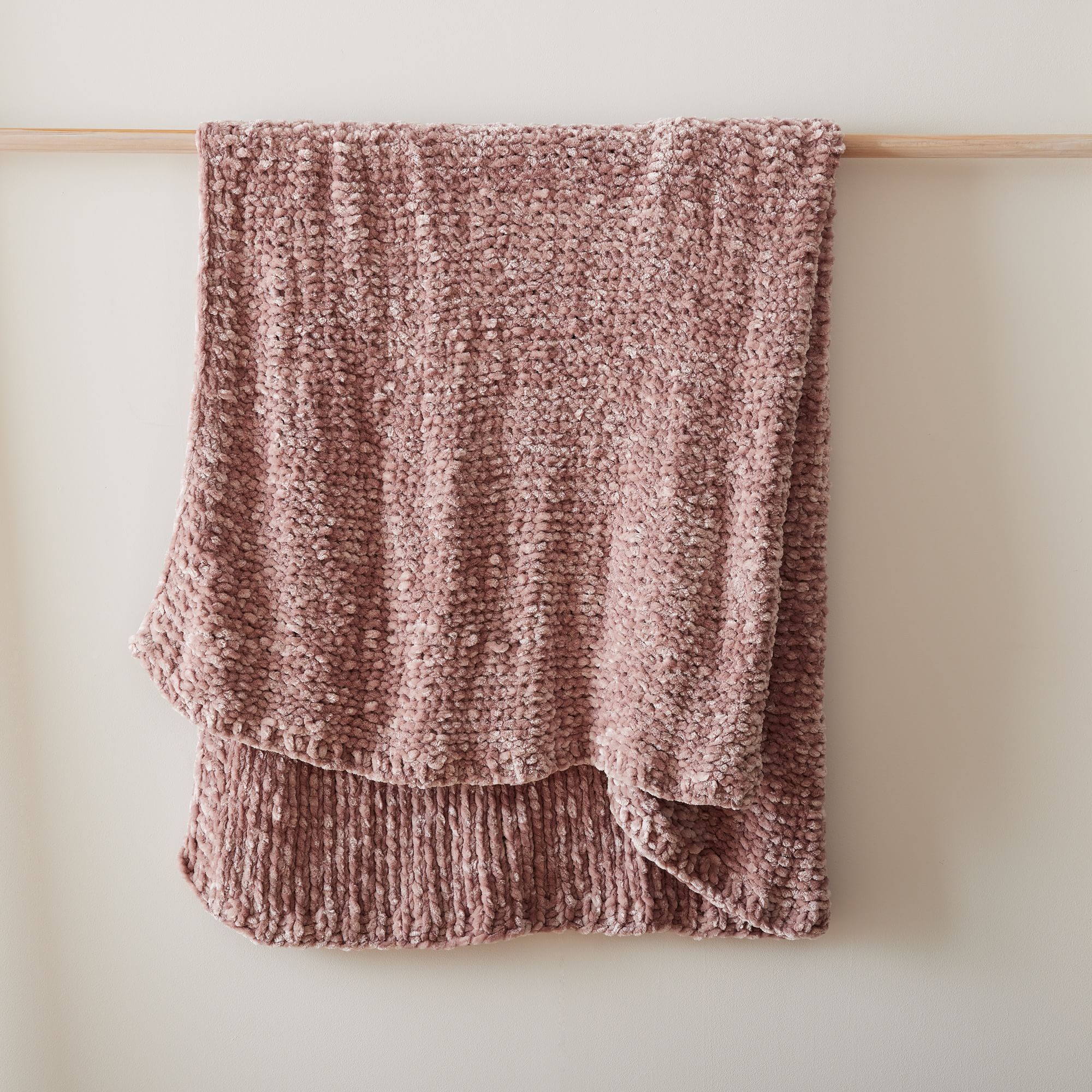 Chunky Luxury Chenille Throw | West Elm