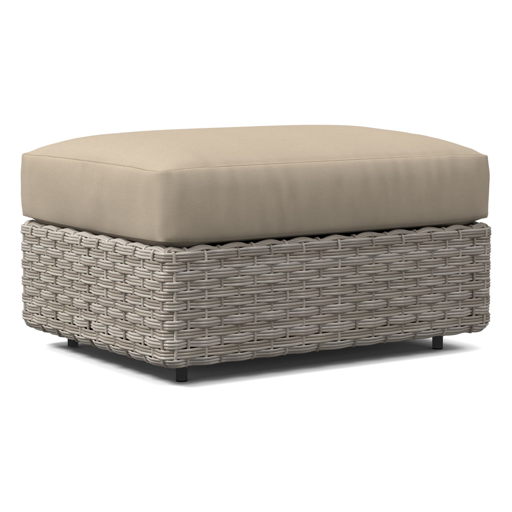 Urban Outdoor Ottoman Cushion Cover | West Elm