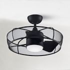 Henry Perforated Steel Ceiling Fan