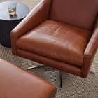 Austin Leather Swivel Armchair