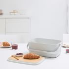 Brabantia Nic Bread Box with Serving Lid