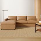 Harris Leather 2-Piece Sleeper Sectional w/ Storage Chaise (108&quot;)