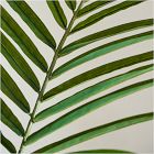 Faux Green Palm Leaf Branch