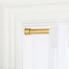 Inside Mount Curtain Rod - Antique Brass