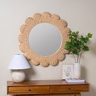 Zachery Rattan Wall Mirror